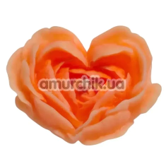 Свічка у вигляді троянди GlowKink L - світиться у темряві, помаранчева - Фото №1