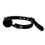 Кляп DS Fetish Mouth Silicone Ball Gag, чорний - Фото №3