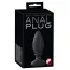 Анальна пробка Soft Touch Silicone Anal Plug, чорна - Фото №5