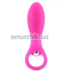Анальна пробка з вібрацією Posh Silicone "O" Probe, рожева - Фото №1
