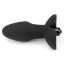 Анальная пробка с вибрацией Lovetoy Silicone Rocket Teaser, черная - Фото №2