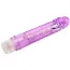 Вібратор Crystal Jelly Glitters Boy, фіолетовий - Фото №4