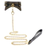 Ошейник с поводком Taboom Vogue Studded Collar and Leash, черный - Фото №1