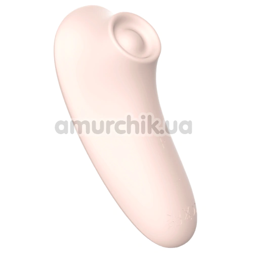 Кліторальний вібратор з пульсацією Kissen Rosebud, світло-рожевий - Фото №1 Кліторальний вібратор з пульсацією Kissen Rosebud, світло-рожевий - Фото №1