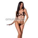 Боди Passion Free Your Senses Quentris Bikini, черное - Фото №1