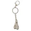 Брелок в виде мошонки Liebe Seele Zinc Alloy Balls Key Holder, серебряный