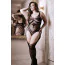 Комбинезон Sheer Fantasy Impulsive Gartered Teddy Bodystocking, черный - Фото №5
