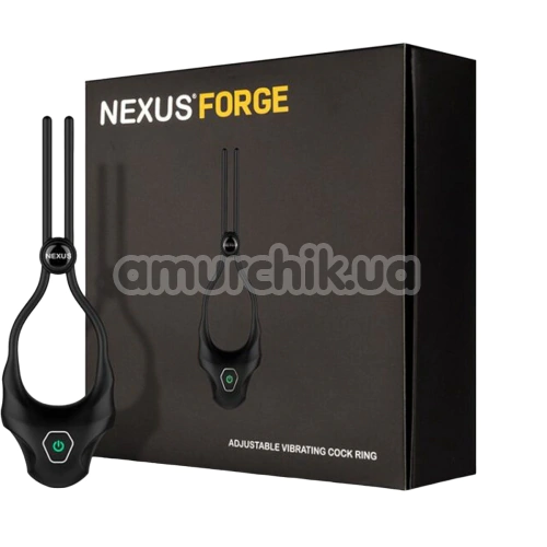 Віброкільце для члена Nexus Forge, чорне