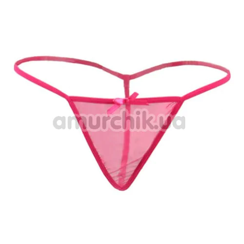 Комплект Star Night Elegante Babydoll, рожевий: пеньюар + трусики-стрінги