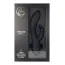 Вібратор з пульсацією Virgite Vibes Rabbit And Vibrator With Tapping V9, чорний - Фото №5