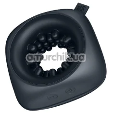 Мастурбатор с вибрацией Satisfyer Ring Stroker, черный - Фото №1
