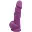 Фаллоимитатор Real Love Premium Silicone Dildo 8.5 с мошонкой, фиолетовый - Фото №1