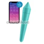 Кліторальний вібратор Satisfyer Ultra Power Bullet 8, бірюзовий - Фото №1