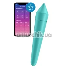 Клиторальный вибратор Satisfyer Ultra Power Bullet 8, бирюзовый - Фото №1
