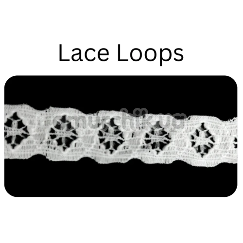 EXS Non-Latex Internal Lace Leg Loops - женский, 1 шт