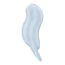 Симулятор орального сексу для жінок з вібрацією Satisfyer Pocket Pro 1, блакитний - Фото №2