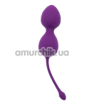 Вагинальные шарики с вибрацией Bernice Vibrator Most Secure Private Partner PL-EG66W 030, фиолетовые - Фото №1