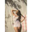 Платье Leg Avenue Lace Mini Dress With Cut-Outs, белое - Фото №11
