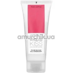 Лубрикант MixGliss Kiss Wild Strawberry - клубника, 70 мл - Фото №1