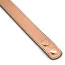 Ошейник с зажимами для сосков Liebe Seele Rose Gold Memory Thin Leather Collar with Nipple Clamps, золото-черный - Фото №9