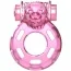 Виброкольцо Vibration ring Bear Pink, розовое - Фото №1