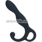 Стимулятор простаты Lux Active LX1 Silicone Anal Trainer + вибропуля Power Bullet, синий - Фото №1