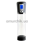 Вакуумная помпа Virgite Pump It Up Penis Pump Men Automatic Usb Viewer, прозрачная - Фото №1