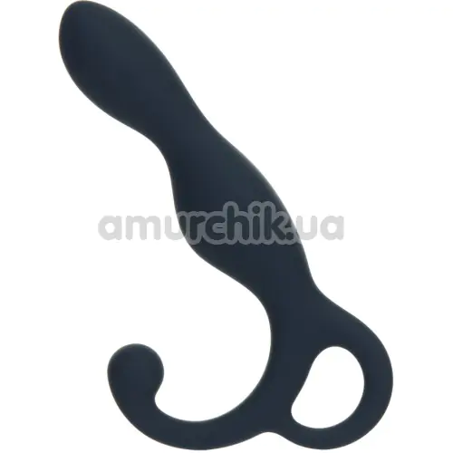 Стимулятор простаты Lux Active LX1 Silicone Anal Trainer + вибропуля Power Bullet, синий - Фото №1