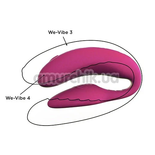 Вибратор We-Vibe 4 Pink (ви вайб 4 розовый)