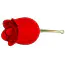 Кліторальний вібратор Pretty Love Rose Lover, червоний - Фото №2