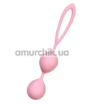 Вагинальные шарики A-Toys Pleasure Balls 764015-2, розовые - Фото №1