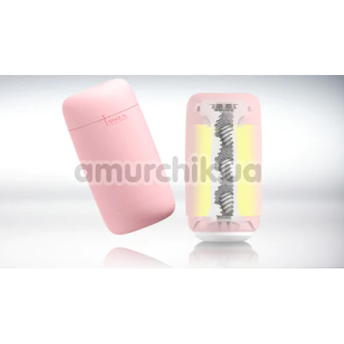 Мастурбатор Tenga Puffy Strawberry Pink, рожевий