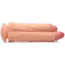 Подвійний фалоімітатор Double Stuffer 10 Double Pecker Dildo, тілесний - Фото №4