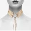 Нашийник Bijoux Indiscrets Desir Metallique Collar, золотий - Фото №5