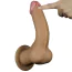 Фаллоимитатор Dual-Layered Silicone Nature Cock LV411031, телесный - Фото №10