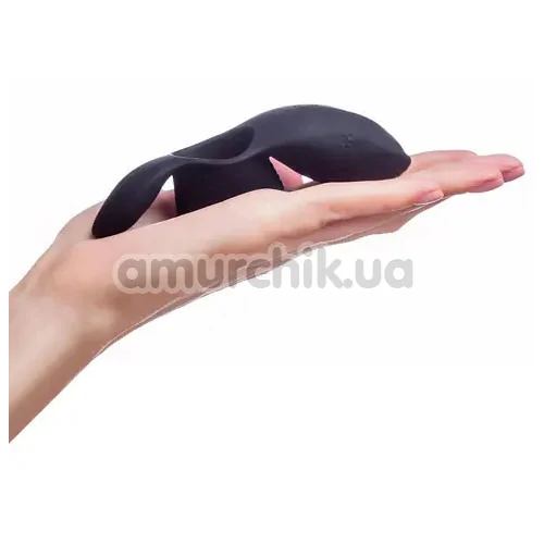 Виброкольцо для члена Pretty Love Vibration Penis Sleeve, черная