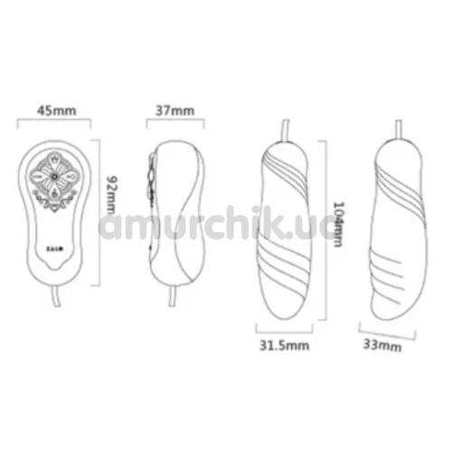 Віброяйце з підігрівом Zalo Temptation Pre-Heating Bullet Thruster, фіолетове