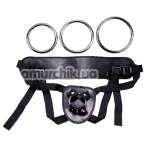 Трусики для страпона Universal Harness, чорні - Фото №1