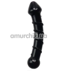 Фаллоимитатор LoveToy Glass Romance GS05, черный - Фото №1