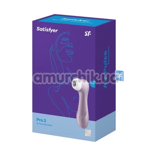 Симулятор орального сексу для жінок Satisfyer Pro 2, фіолетовий