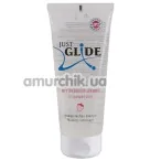 Оральний лубрикант Just Glide Strawberry - полуниця, 200 мл - Фото №1