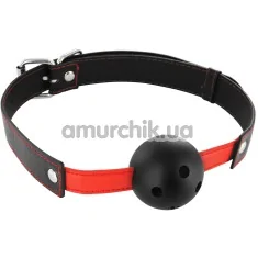 Кляп Subdue Me Breathable Ball Gag, чёрный - Фото №1