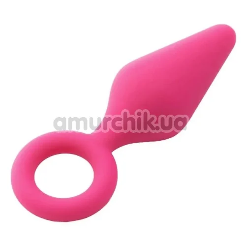Анальна пробка Flirts Pull Plug S, рожева