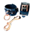 Фіксатори для ніг Kinky Diva High Gloss Bondage Ancle Cuffs, чорні - Фото №2
