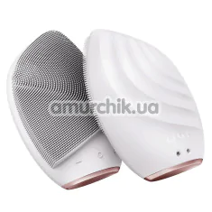 Ультразвуковая щетка для лица Geske Sonic Facial Brush 5 in 1, кремовая - Фото №1