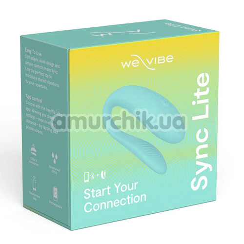 Вибратор We-Vibe Sync Lite (ви вайб синк лайт бирюзовый)