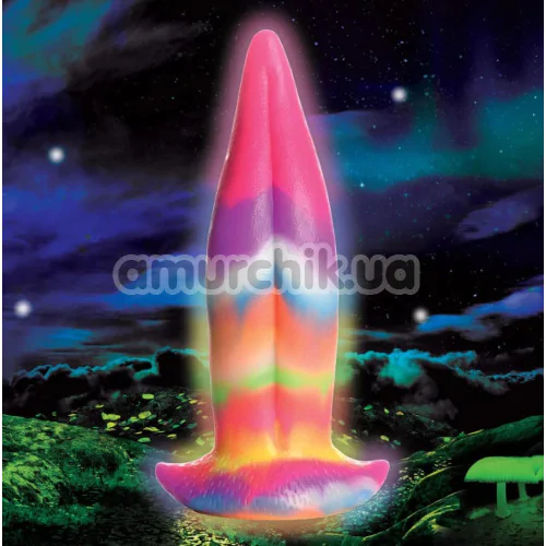 Фаллоимитатор Creature Cocks Unicorn Kiss Glow-In-The-Dark, разноцветный