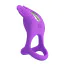 Виброкольцо для члена Pretty Love Vibrant Penis Ring Silas, фиолетовое - Фото №2