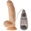 Вібратор Mister Dixx The Original Vibrating Brave Boss 6.9, тілесний - Фото №1