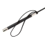 Стек DS Fetish Classic Riding Crop With Metal Tips Short, черный - Фото №3